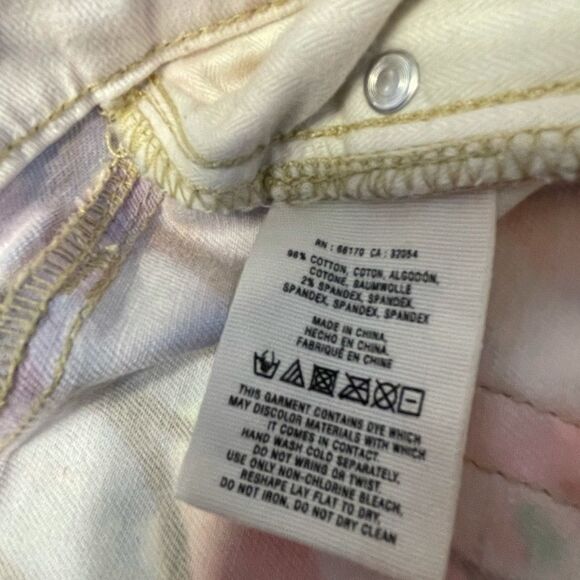 Anthropologie hand painted denim skirt 27 - Picture 8 of 8